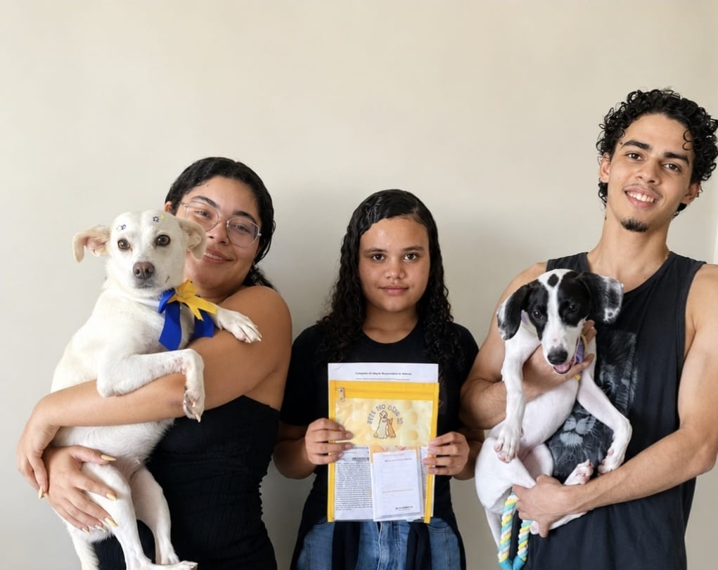 Branca de Neve com a nova família